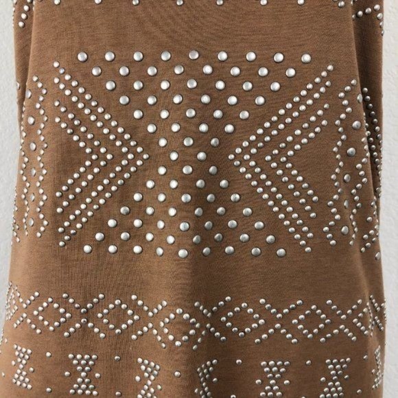 Torn by Ronny Kobo Studded Racerback Tank Top - Picture 2 of 10